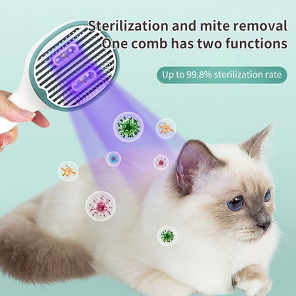 UVC Sterilization Pet Grooming Brush