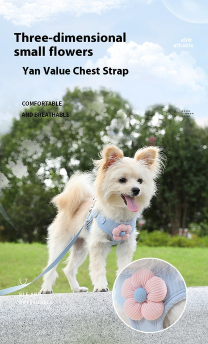 Vest-style Chest Strap Dog Leash