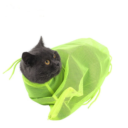 Adjustable Multifunctional Soft Cat Grooming Bag