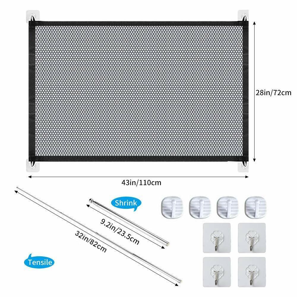 Pets Portable Guard Net Safety Gate