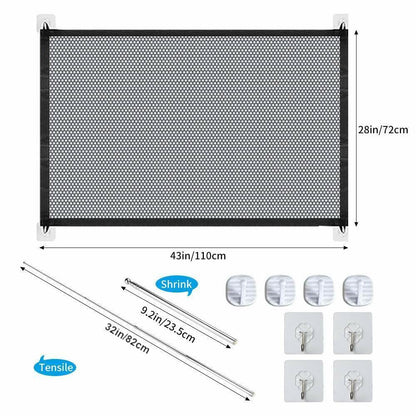 Pets Portable Guard Net Safety Gate