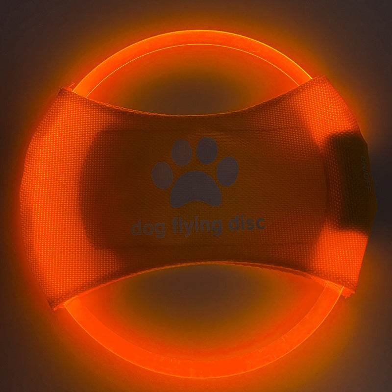 Pet LED Luminous Flying Discs