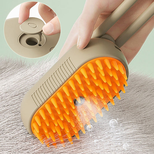 3-in-1 Electric Spray Steam Brush