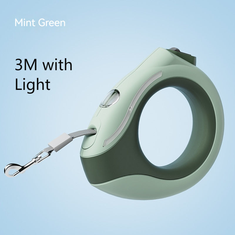 Pet Automatic Retractable Luminous Leas