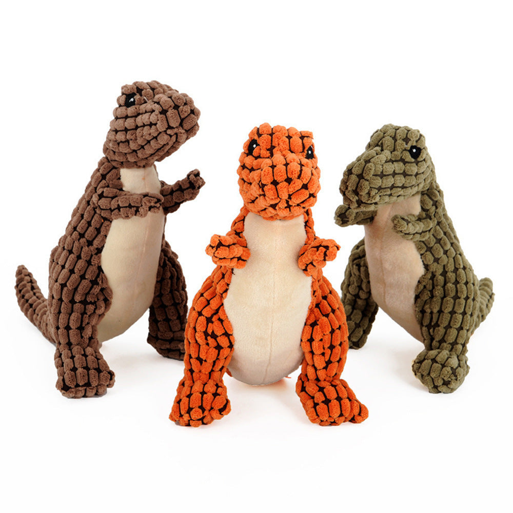 Dinosaur Plush Stuffing Pet Toy