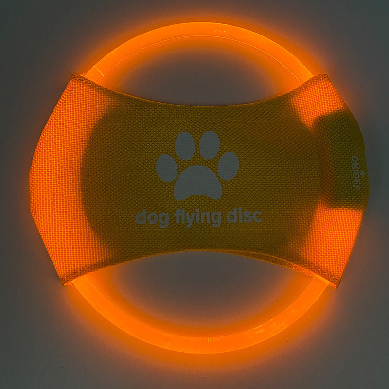 Pet LED Luminous Flying Discs