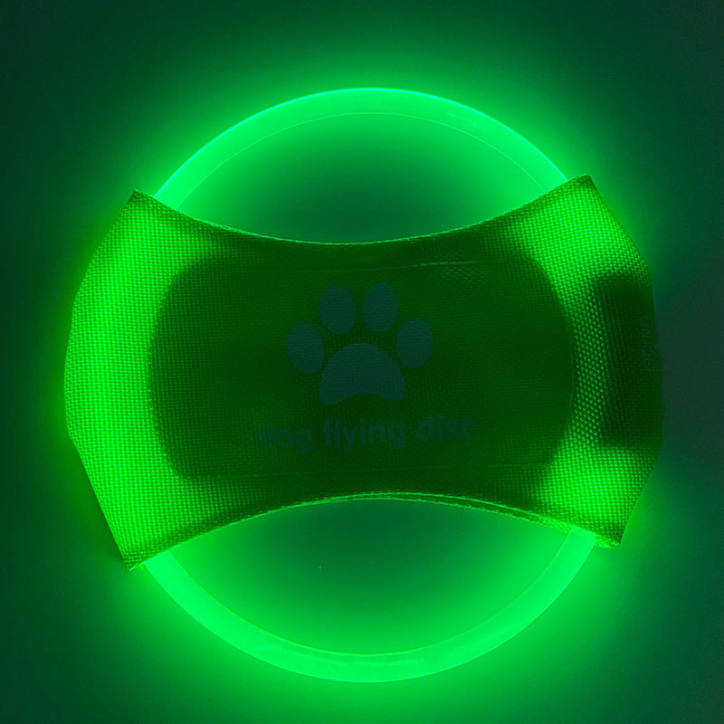 Pet LED Luminous Flying Discs