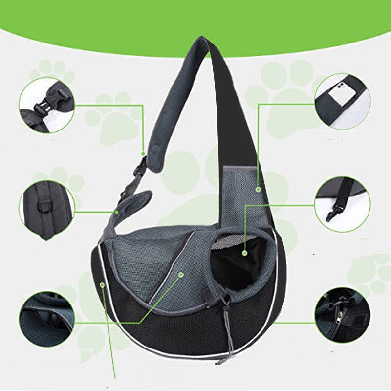 Outdoor Portable Crossbody Bag For Pet