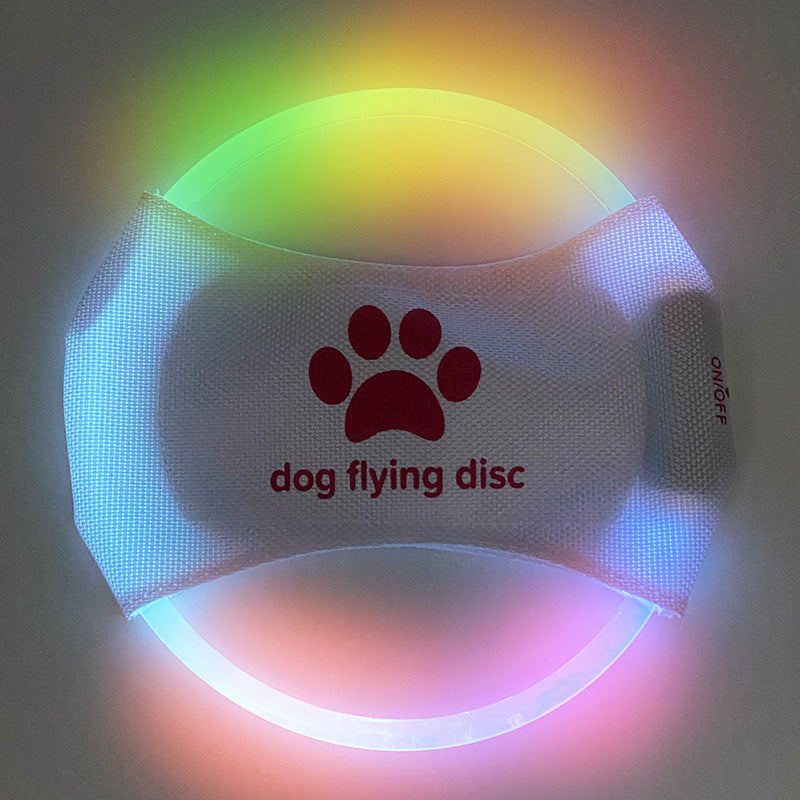 Pet LED Luminous Flying Discs