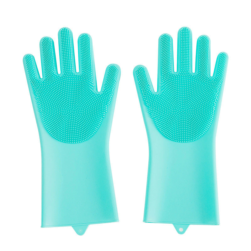 Pet Silicone Grooming Gloves