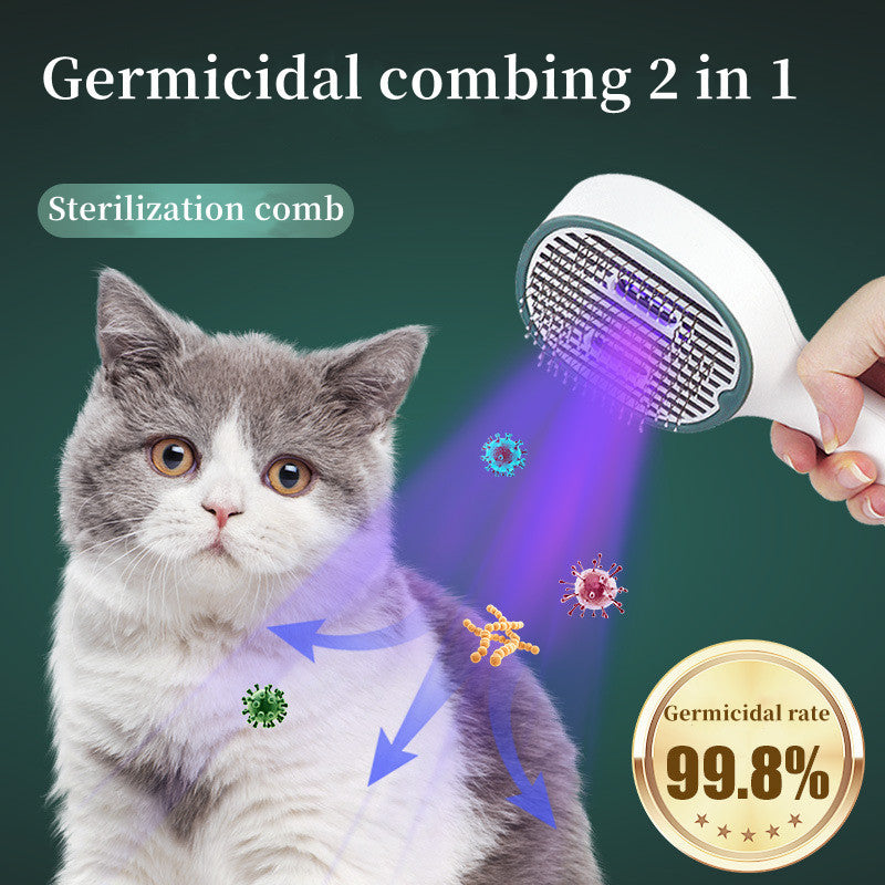 UVC Sterilization Pet Grooming Brush