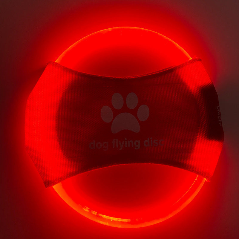 Pet LED Luminous Flying Discs